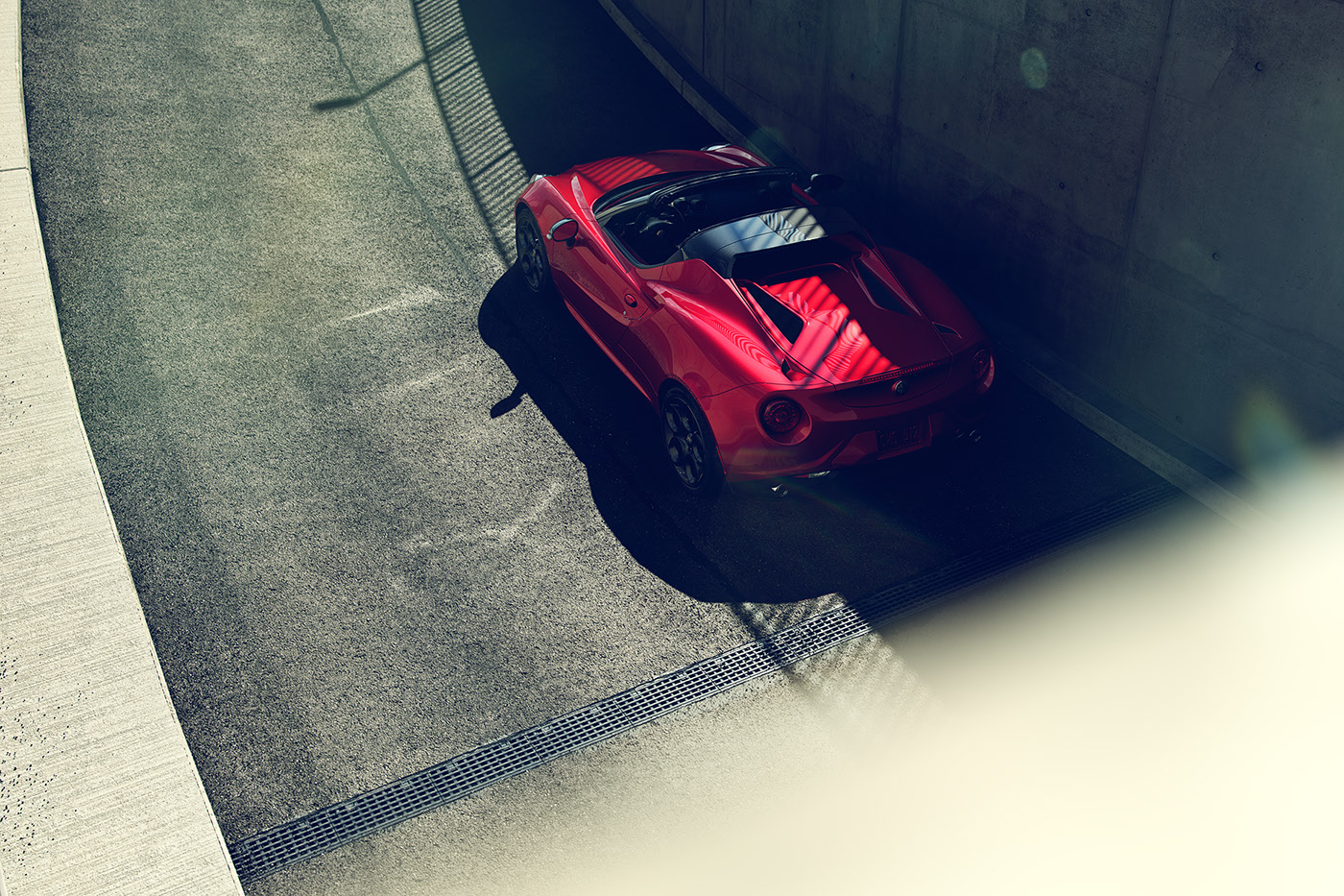 Alpha Romeo，Super run rendering，