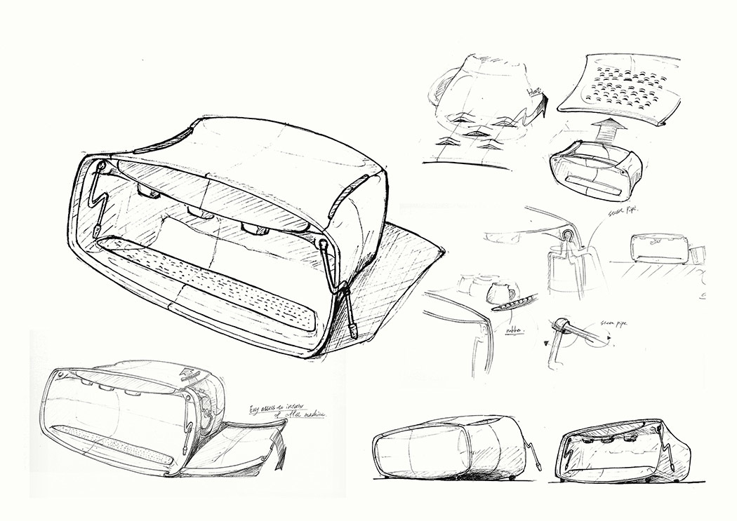 product design，industrial design，Coffee machine，originality，Simplicity，