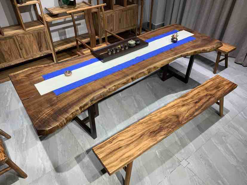 Home Furnishing，Log，Tea space，Big board，Tables and chairs，