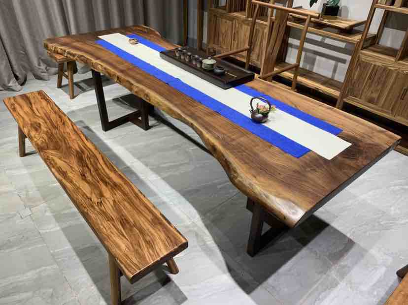 Home Furnishing，Log，Tea space，Big board，Tables and chairs，