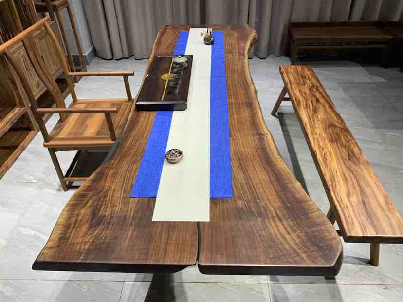 Home Furnishing，Log，Tea space，Big board，Tables and chairs，