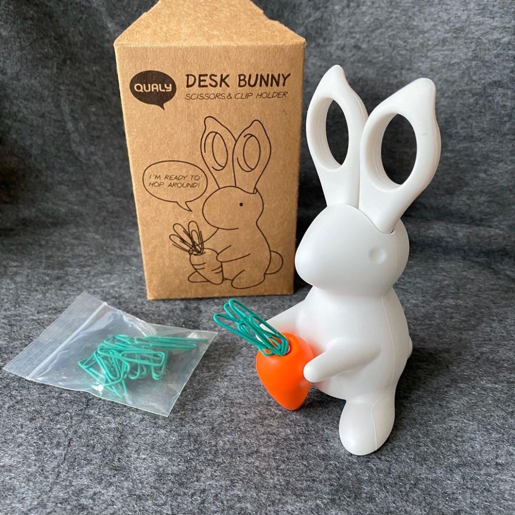 scissors，Paper clip clip，rabbit，