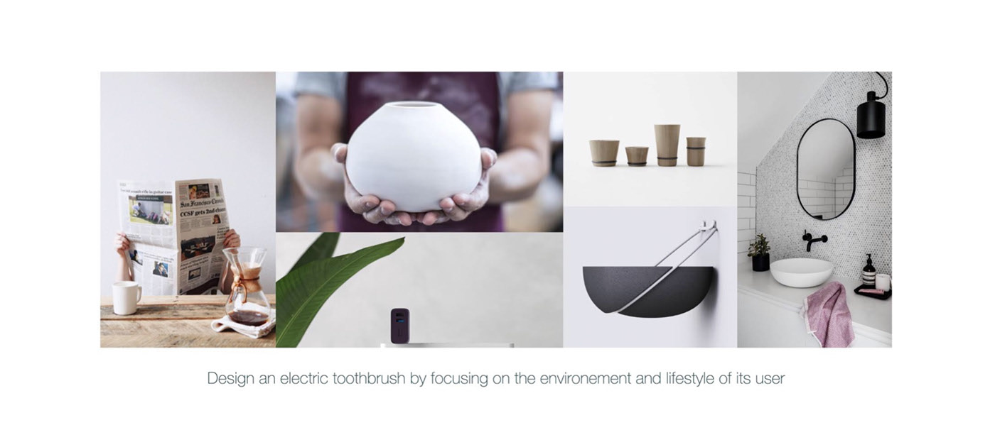 Electric toothbrush，Wireless charging，Philips，Modeling design，