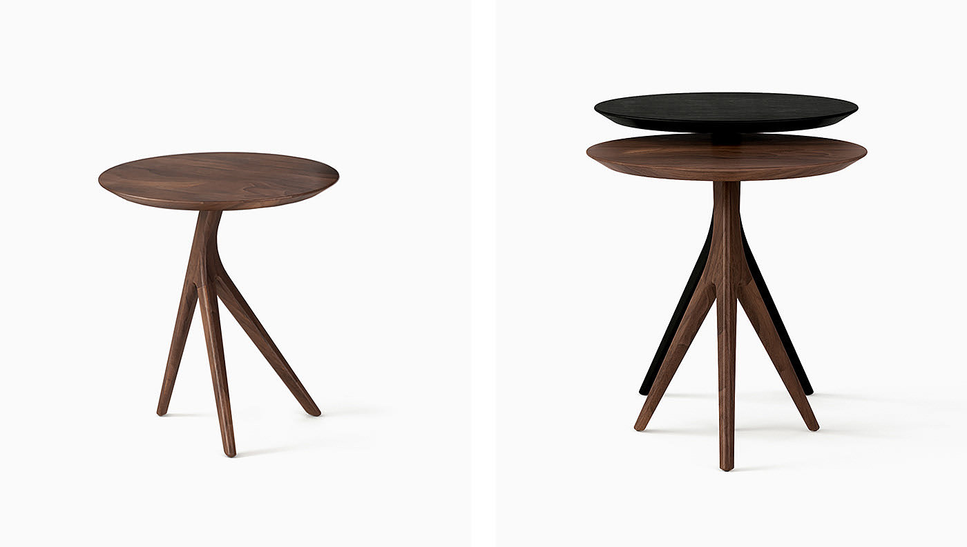 Scorpi，咖啡桌，木质，台桌，