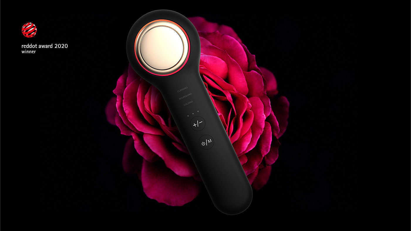 2020 red dot product design award，Beauty Device，cosmetic instrument，bosidine，