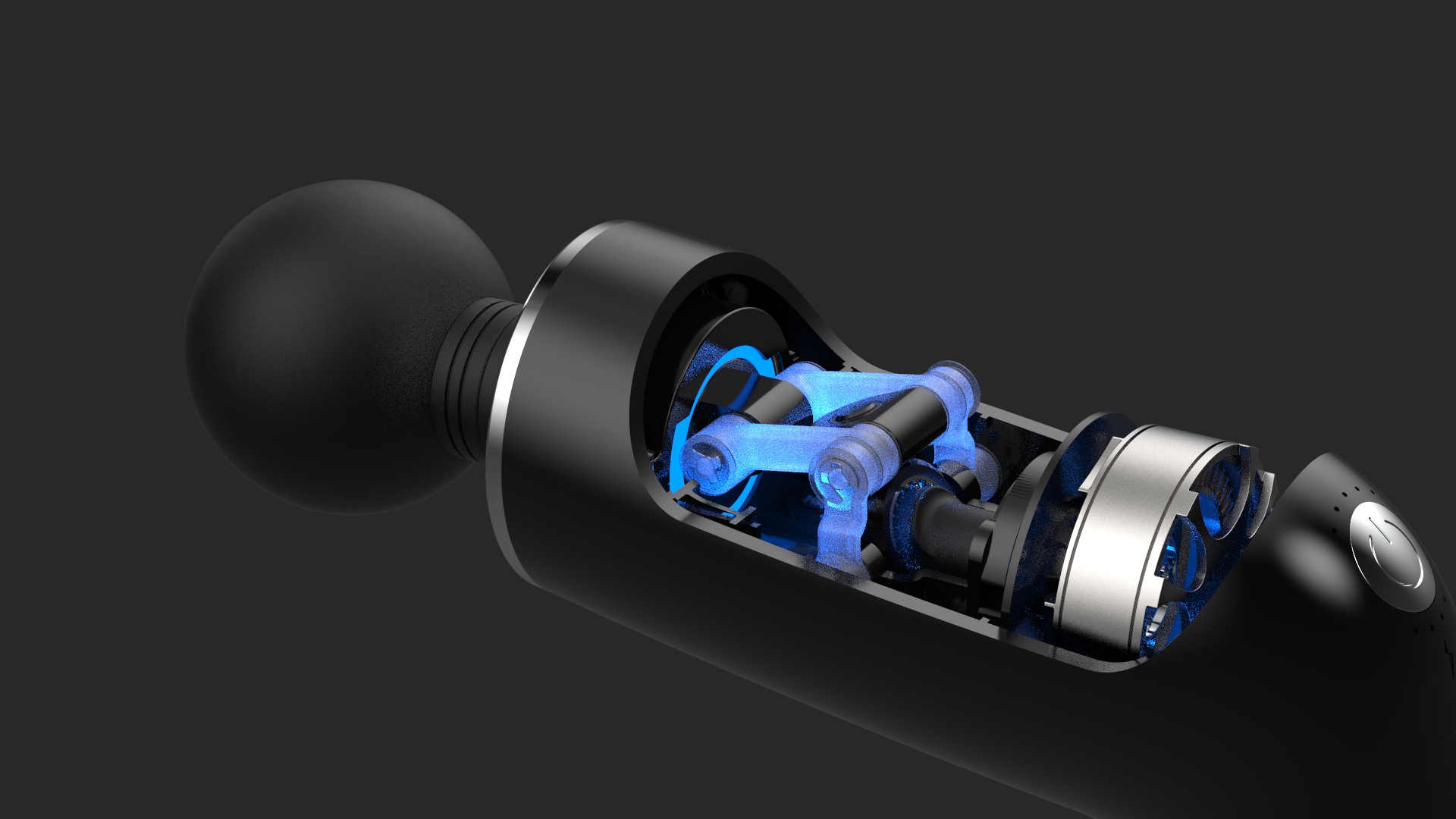 2020 red dot product design award，HOME-G，Massager，Matte，Electromagnetic type，