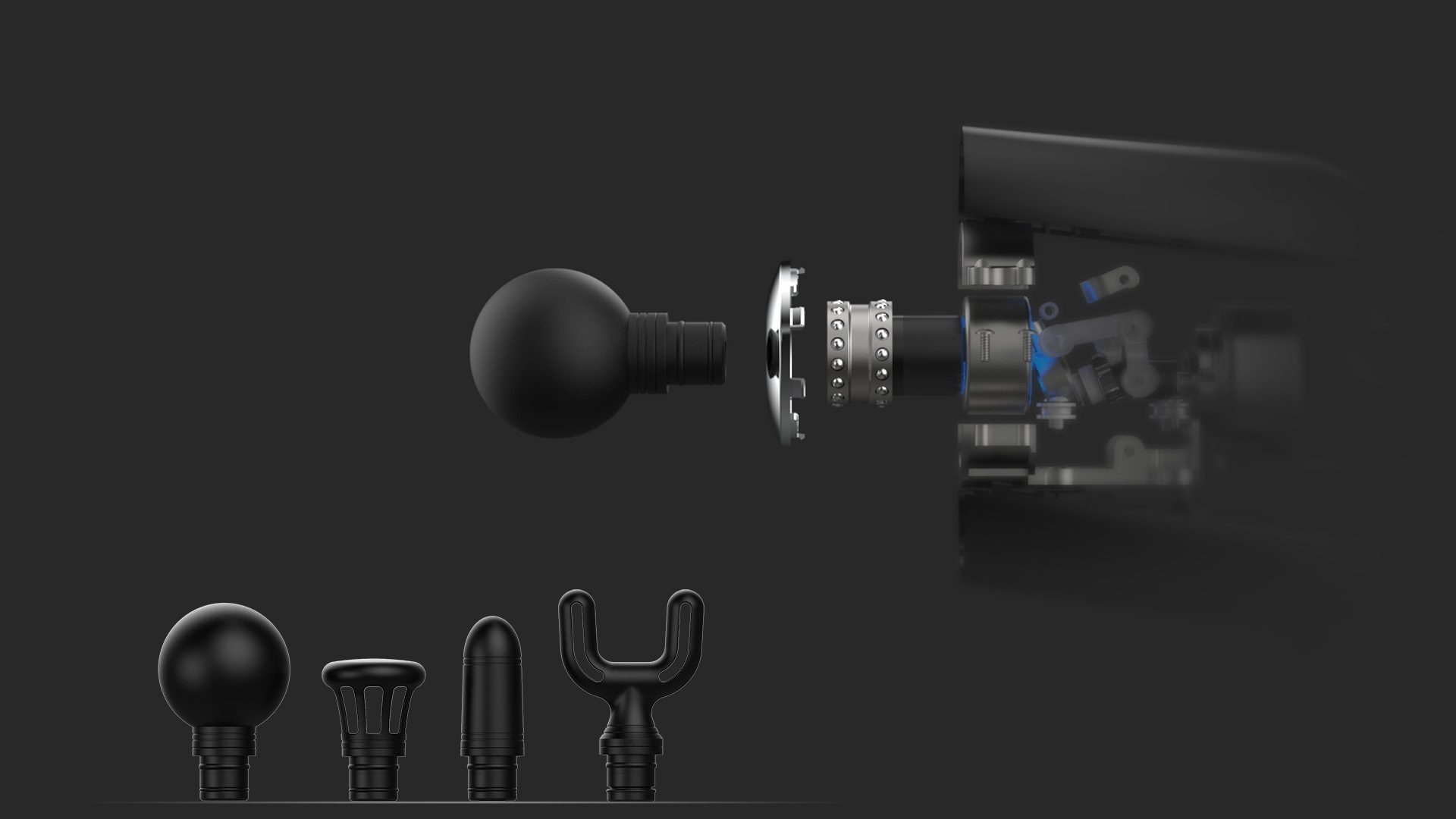 2020 red dot product design award，HOME-G，Massager，Matte，Electromagnetic type，