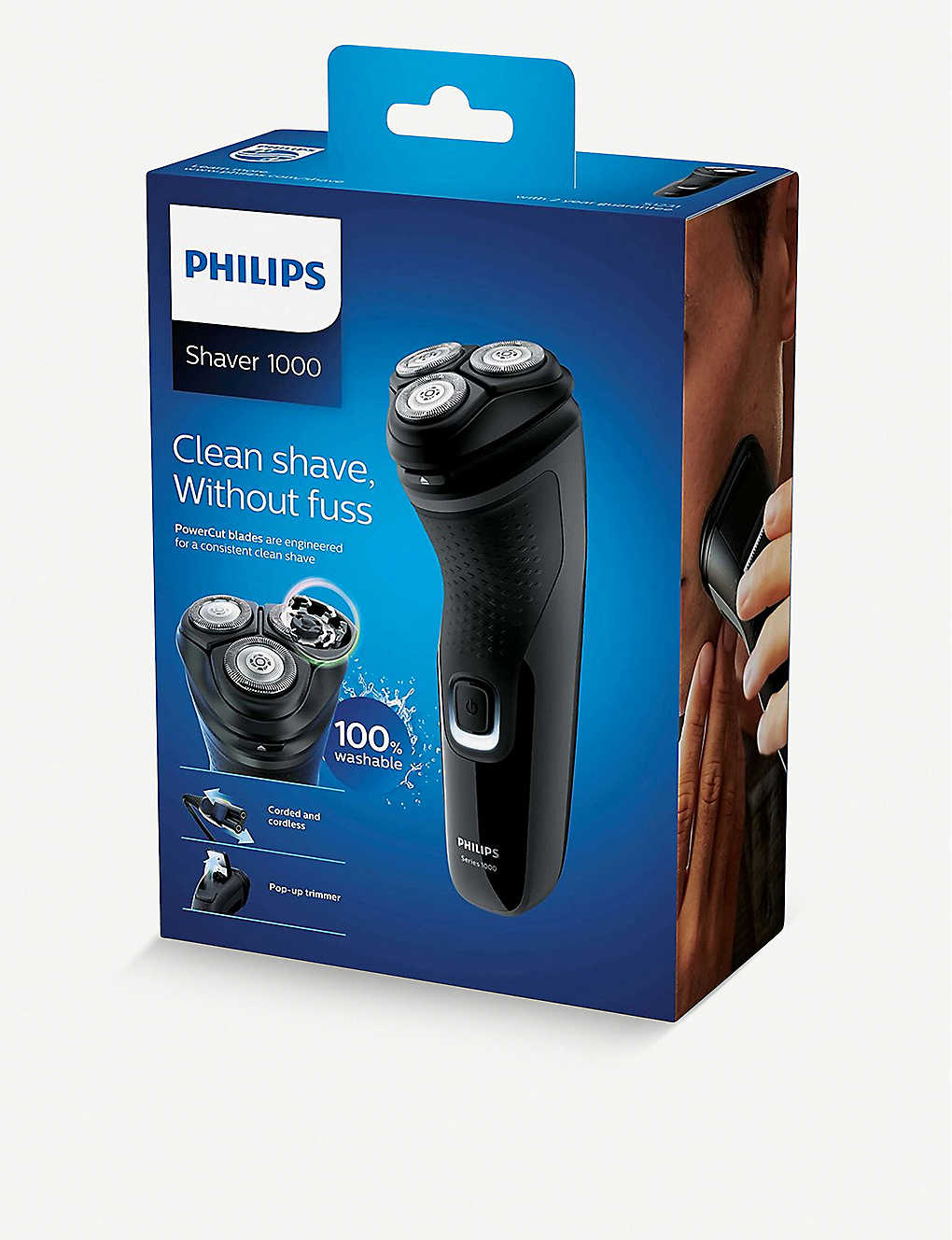 2020 red dot product design award，Shaver Series 1000，razor，waterproof，Philips，Electric，philips，
