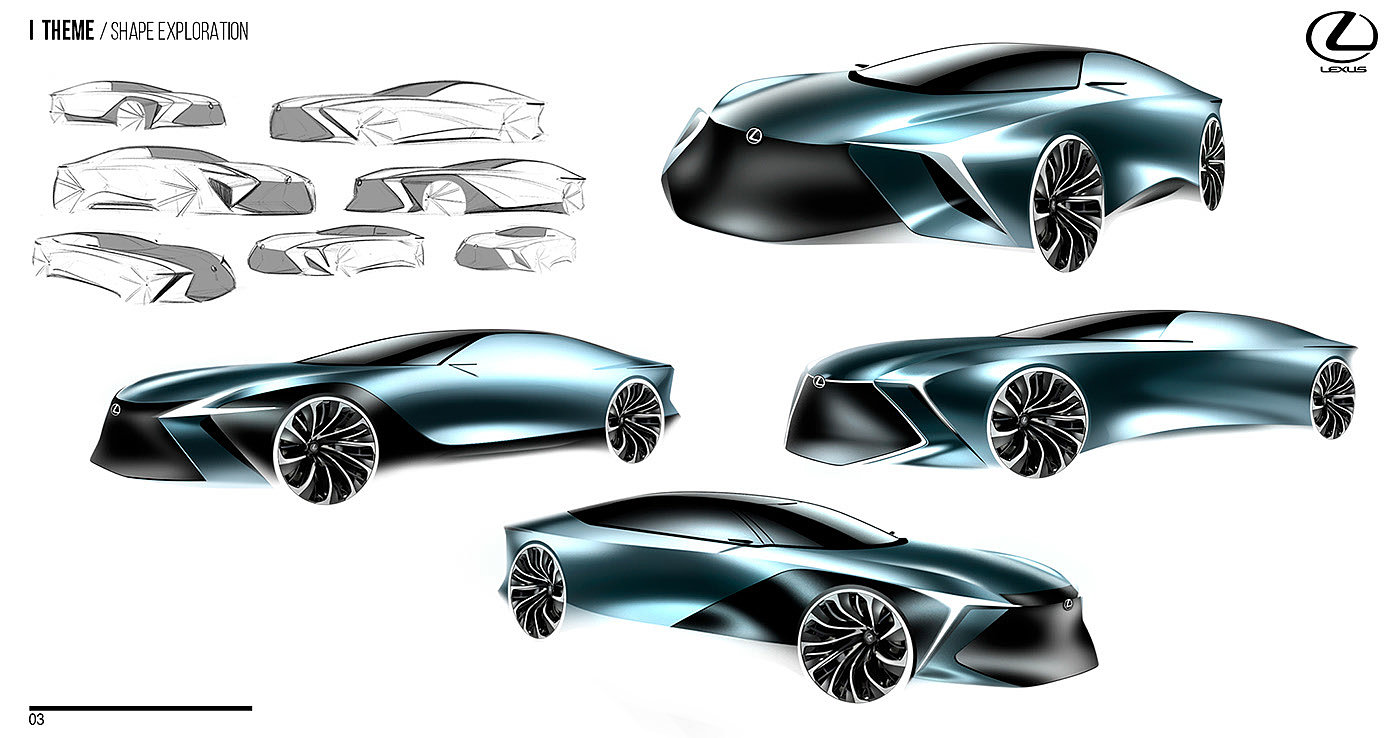 Lexus，concept，Car，