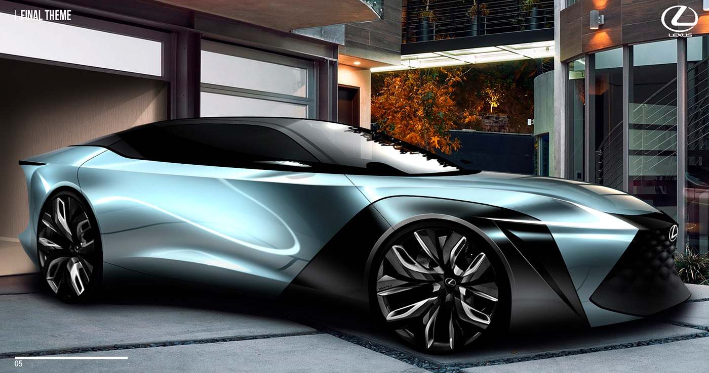 Lexus，concept，Car，