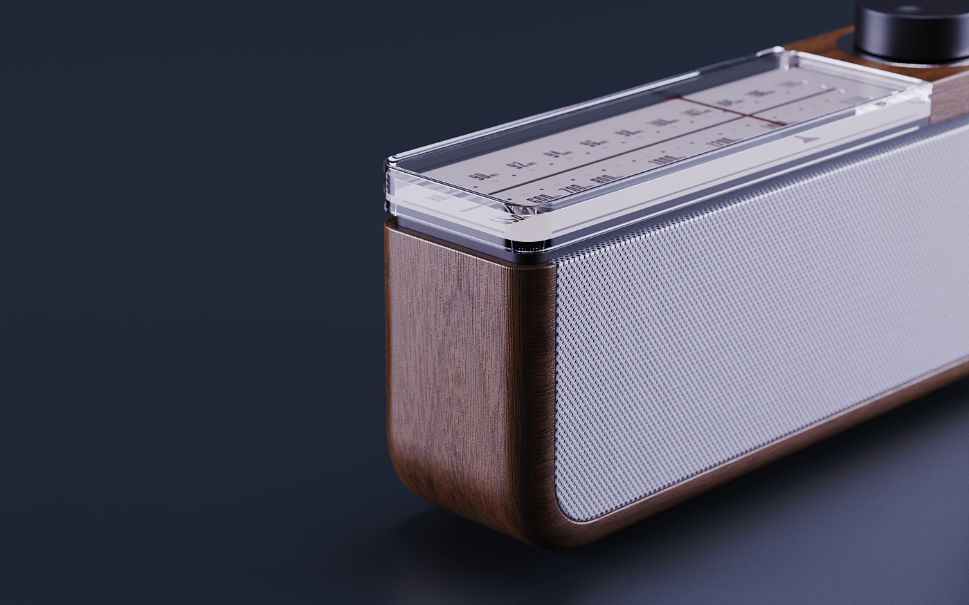 Bluetooth Speaker ，radio，woodiness，