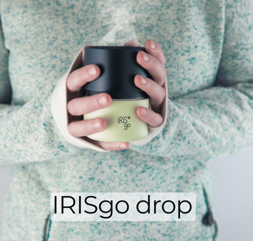 Irisco，Travel cup，rotate，