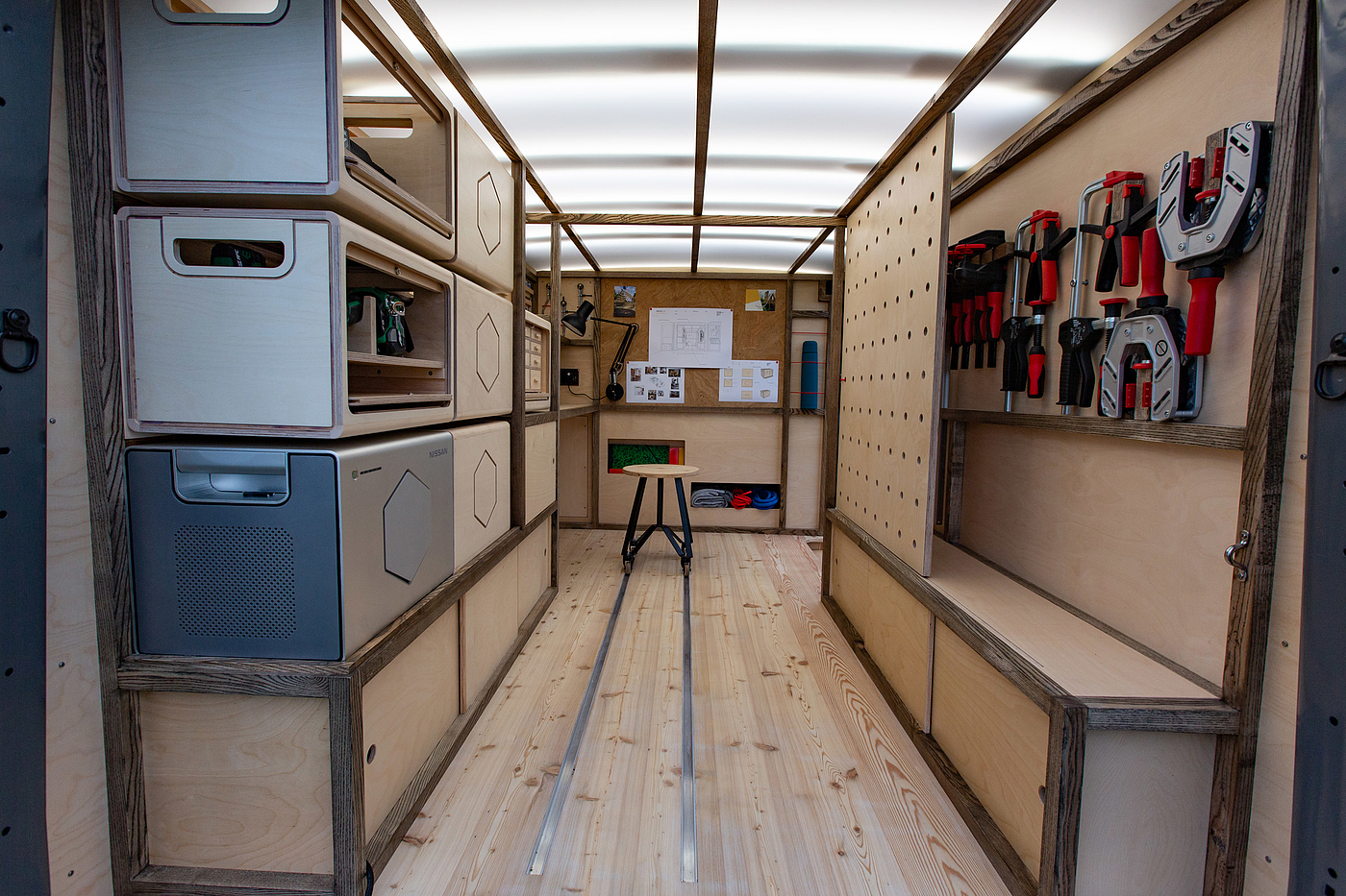 nissan，Concept Car，Van，Workshop，carpentry，