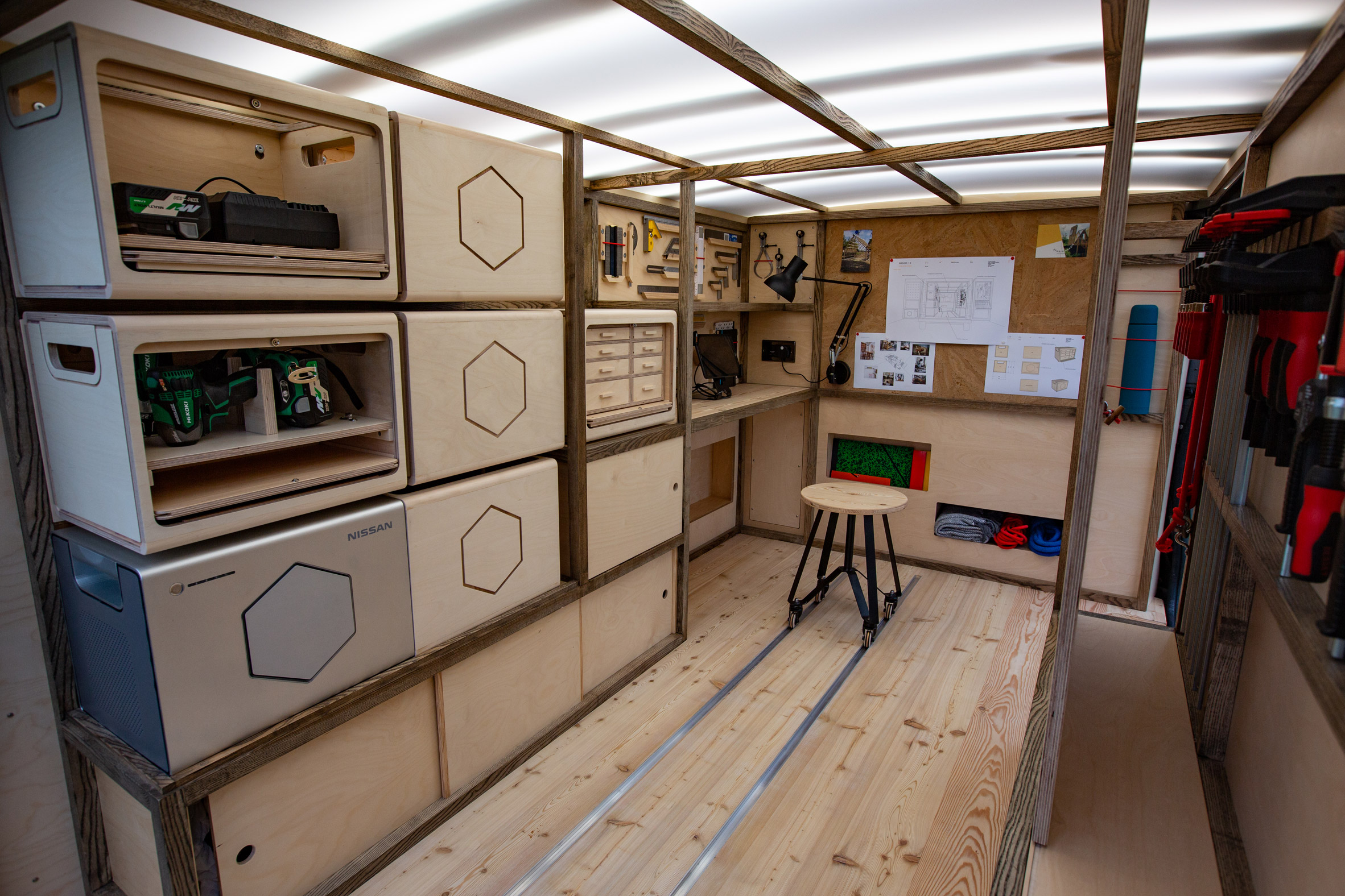 nissan，Concept Car，Van，Workshop，carpentry，