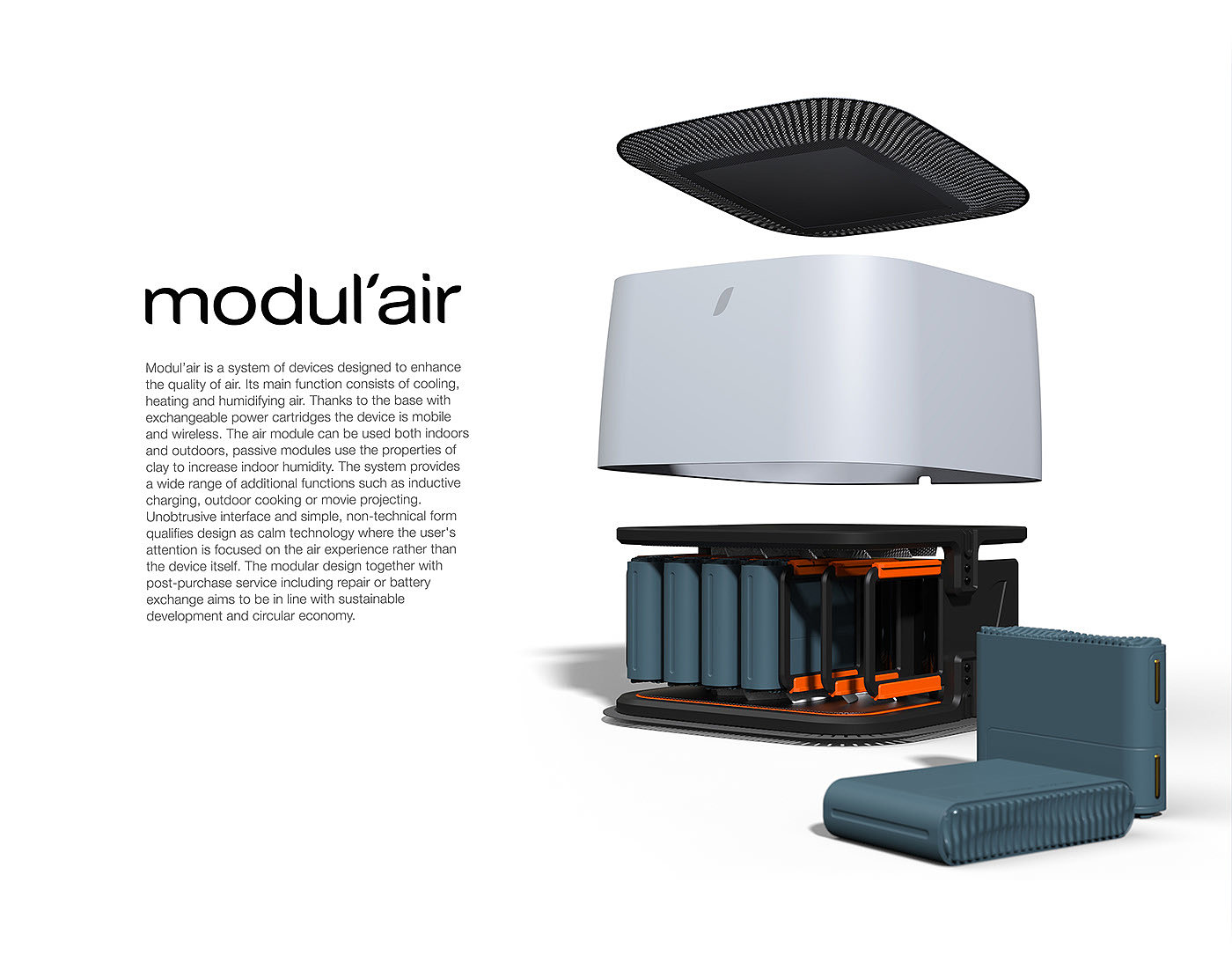 modul'air，空气，无线，模块化，可持续，多功能，