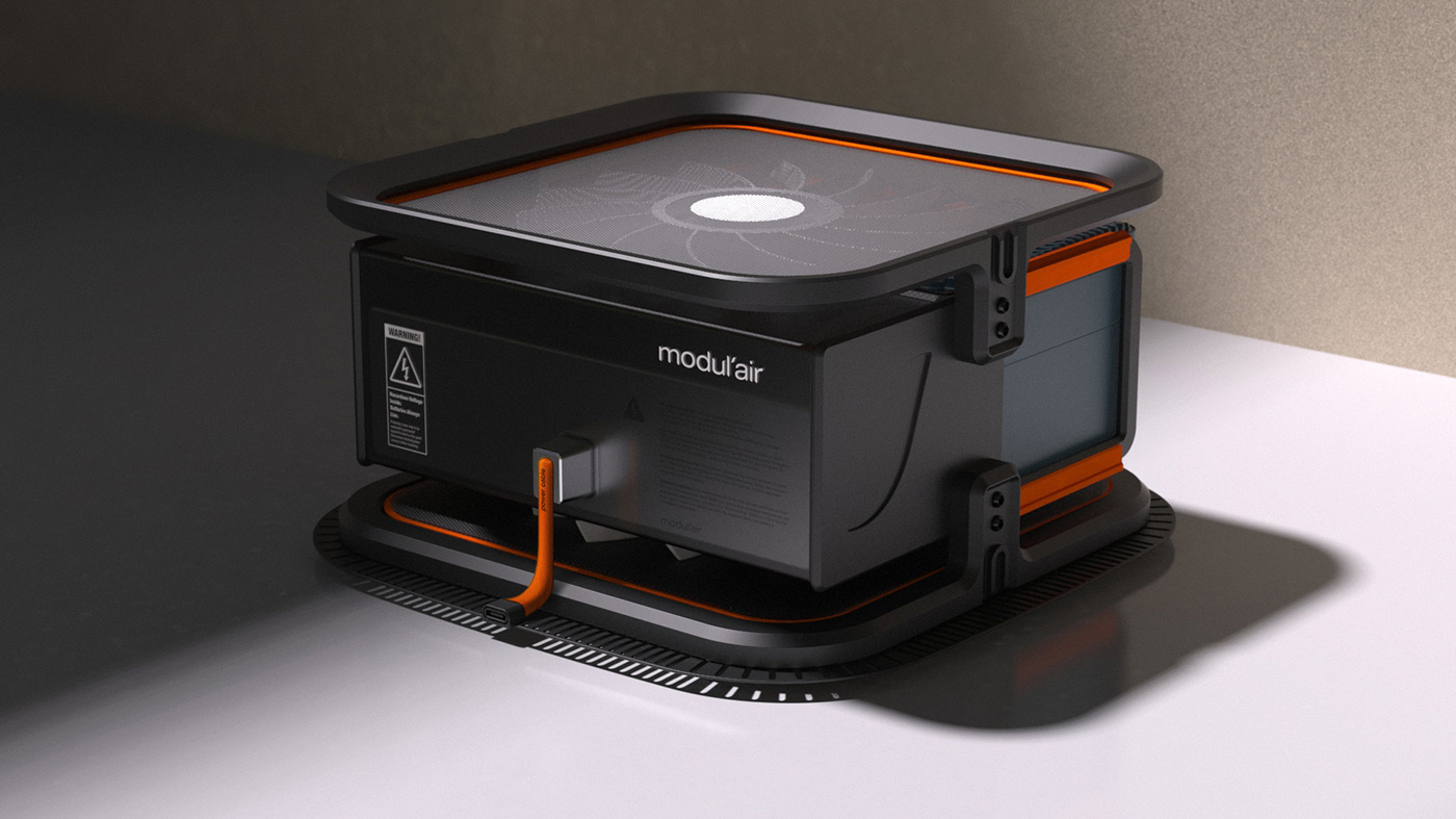 modul'air，air，wireless，modularization，sustainable，multi-function，