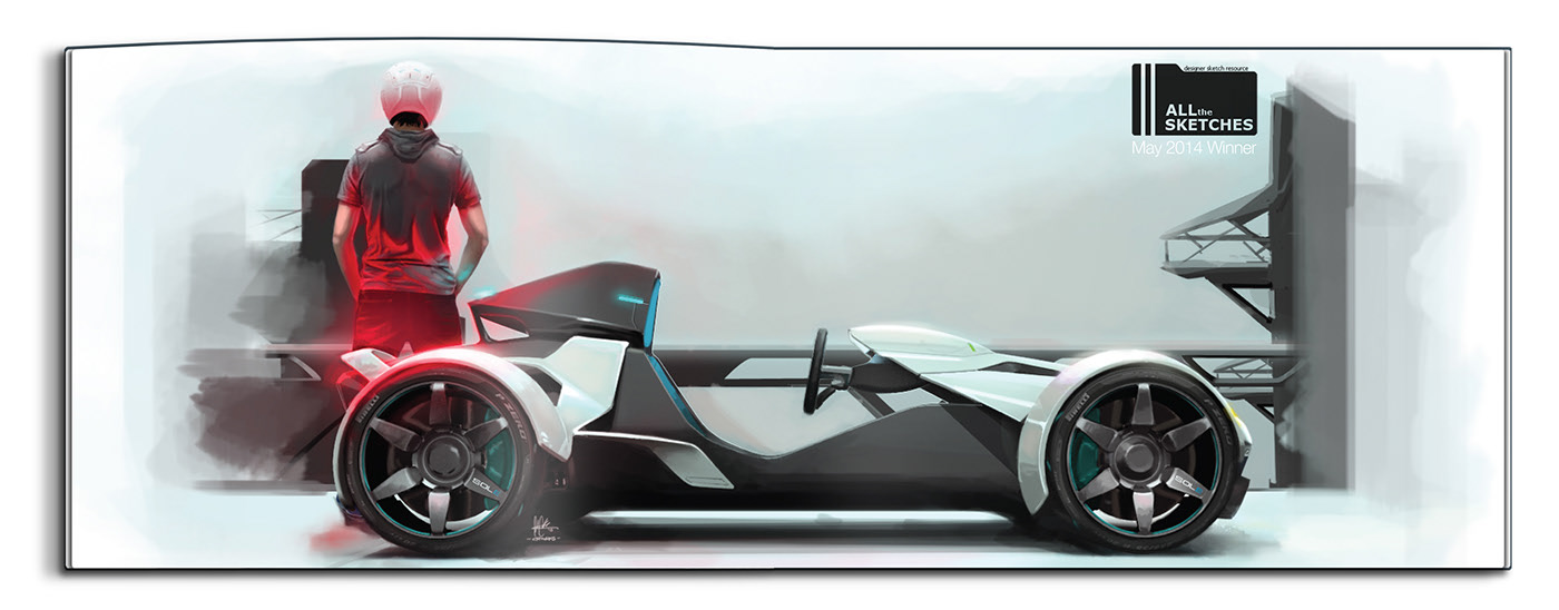 Personal transportation，SOL.E，sustainable，sketch，