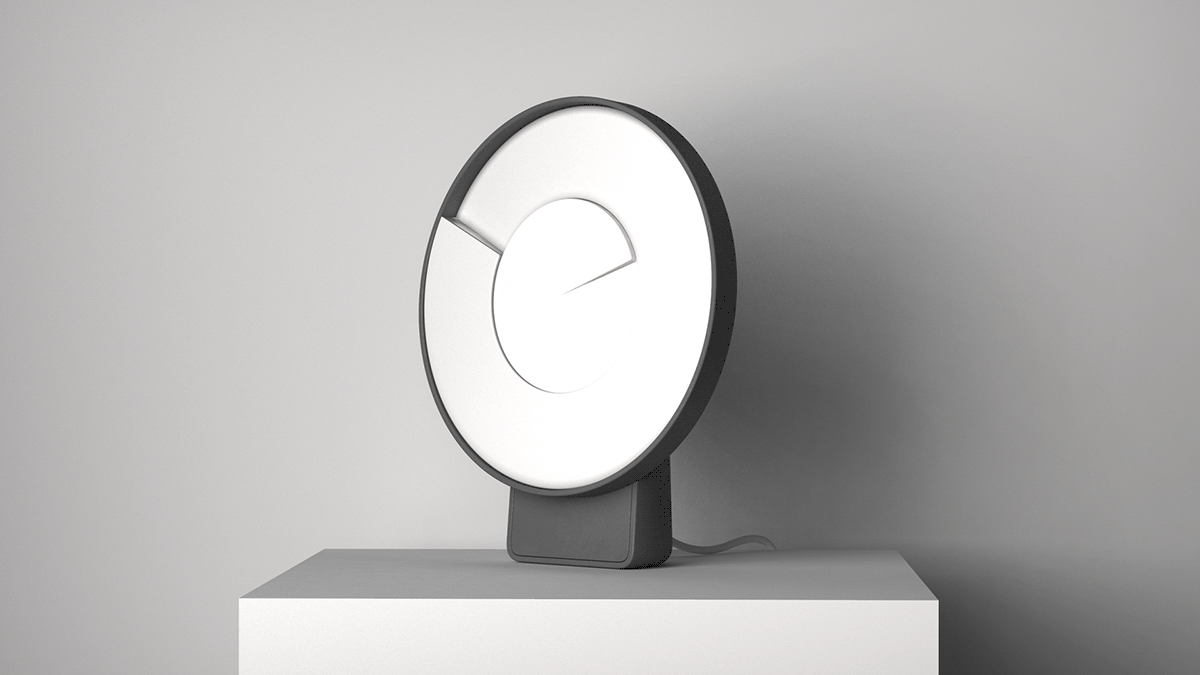 Clock，Bedside lamp，Desk lamp，Small，