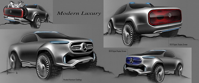 vehicle，concept，Hand drawn，Automobile design，energy conservation，