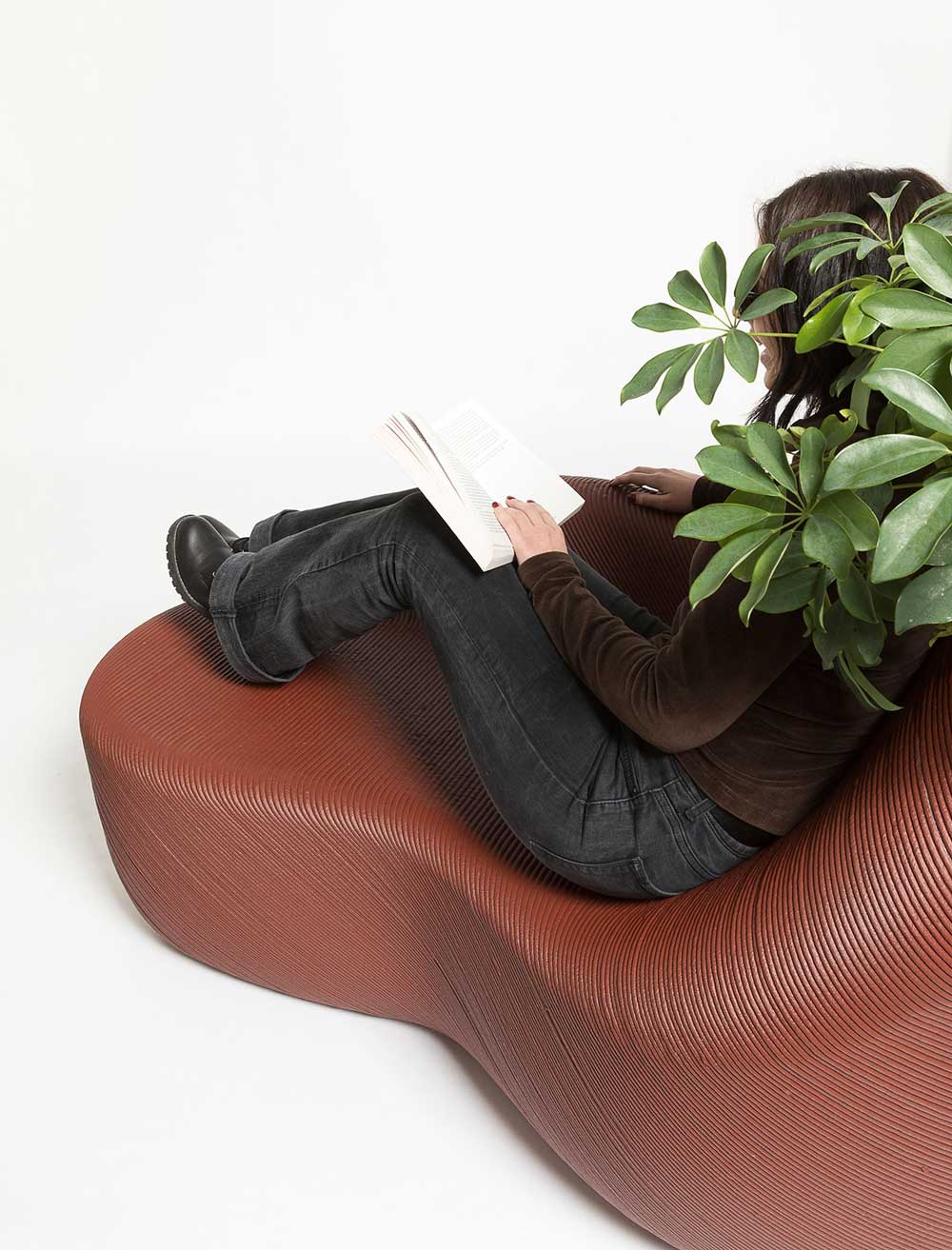 chair，3D printing，recovery，Botany，Public seat，