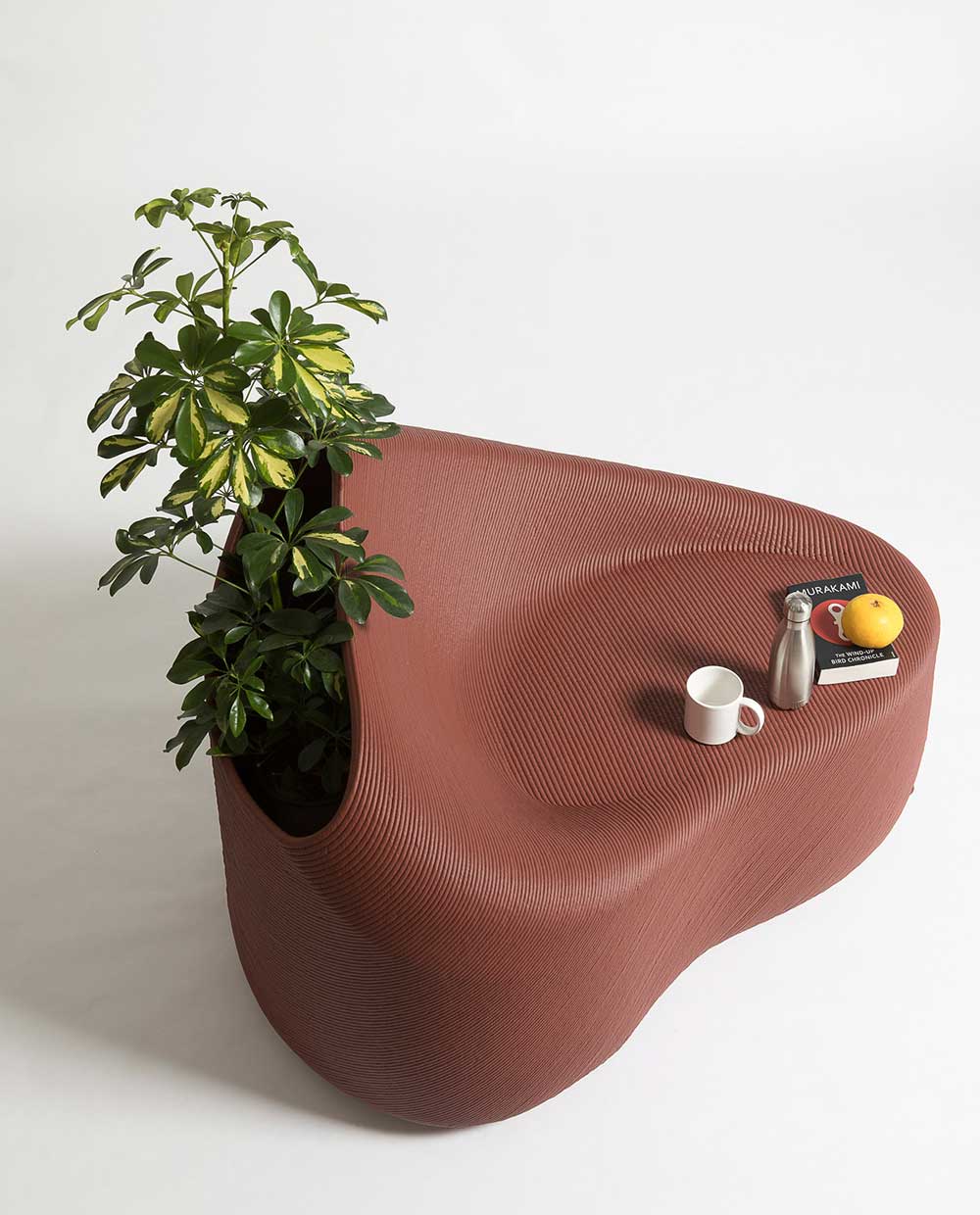 chair，3D printing，recovery，Botany，Public seat，