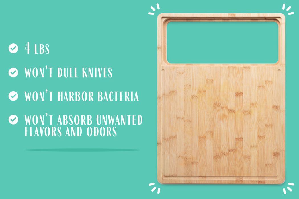 a chopping board，healthy，Bamboo，environment protection，container，
