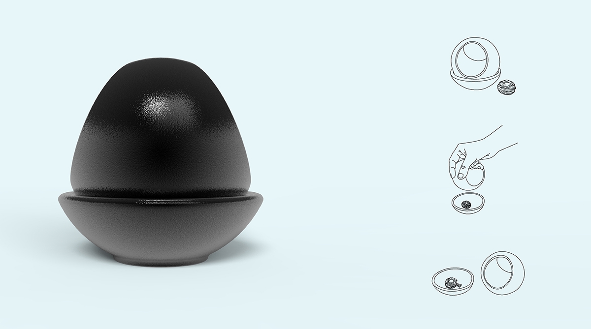 cast iron，Nutcracker，nut，Mortar，