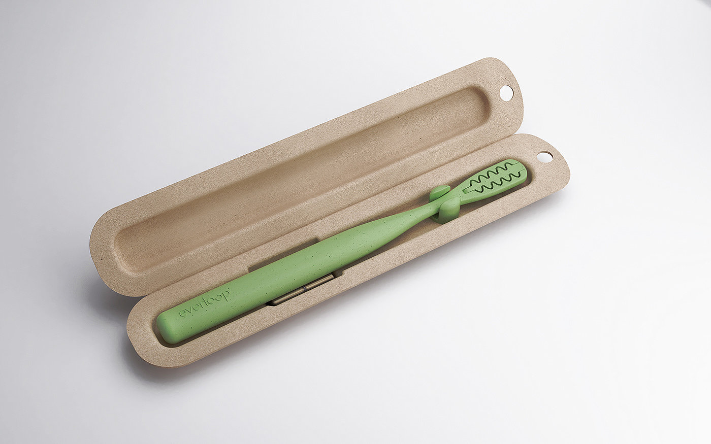 Everloop Toothbrush，toothbrush，Recycled materials，