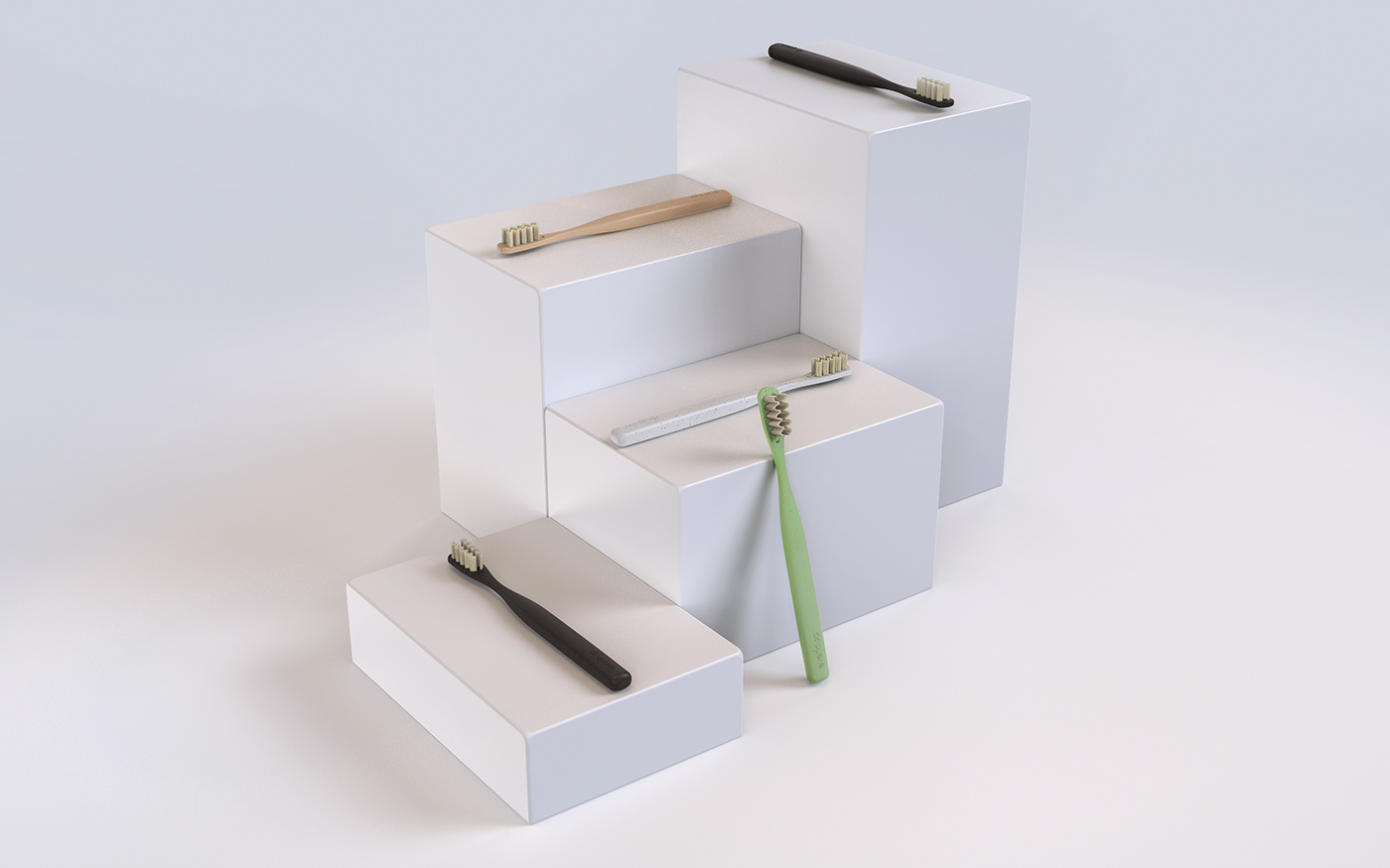 Everloop Toothbrush，toothbrush，Recycled materials，