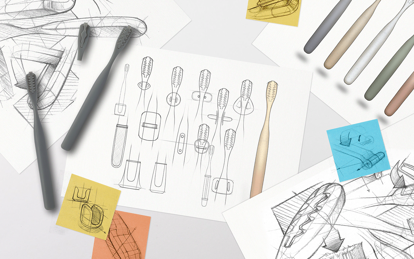 Everloop Toothbrush，toothbrush，Recycled materials，