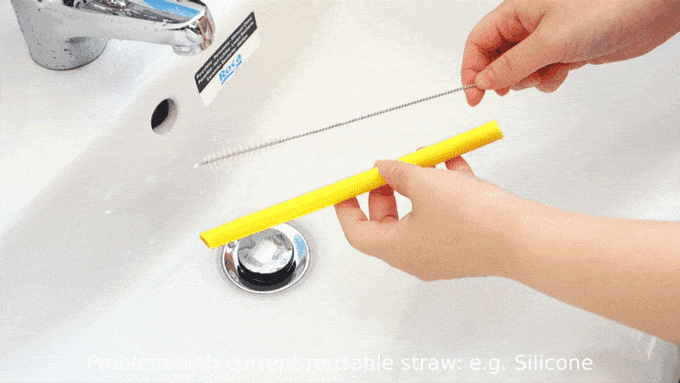 Green One，straw，Green design，