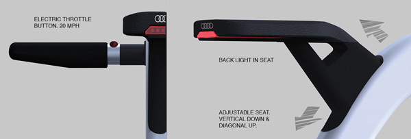 product design，Upper right corner，Bicycle，Electric，brand，