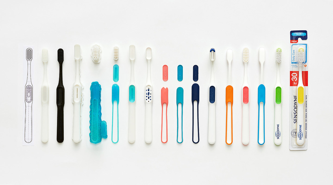 Sensodyne Japan，牙刷，toothbrush，2020红点产品设计大奖，