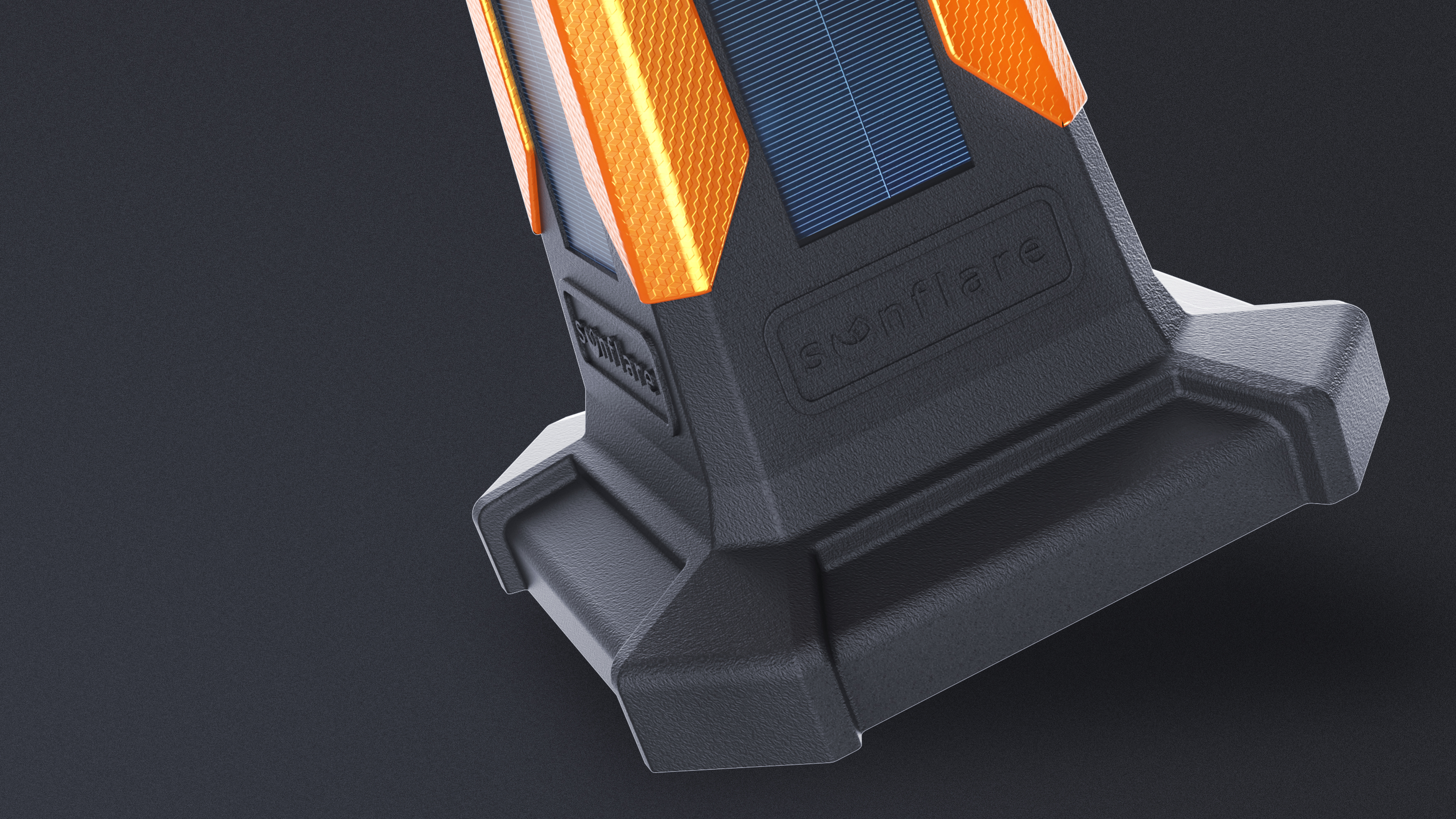 solar energy，Road cone，Warning，traffic，