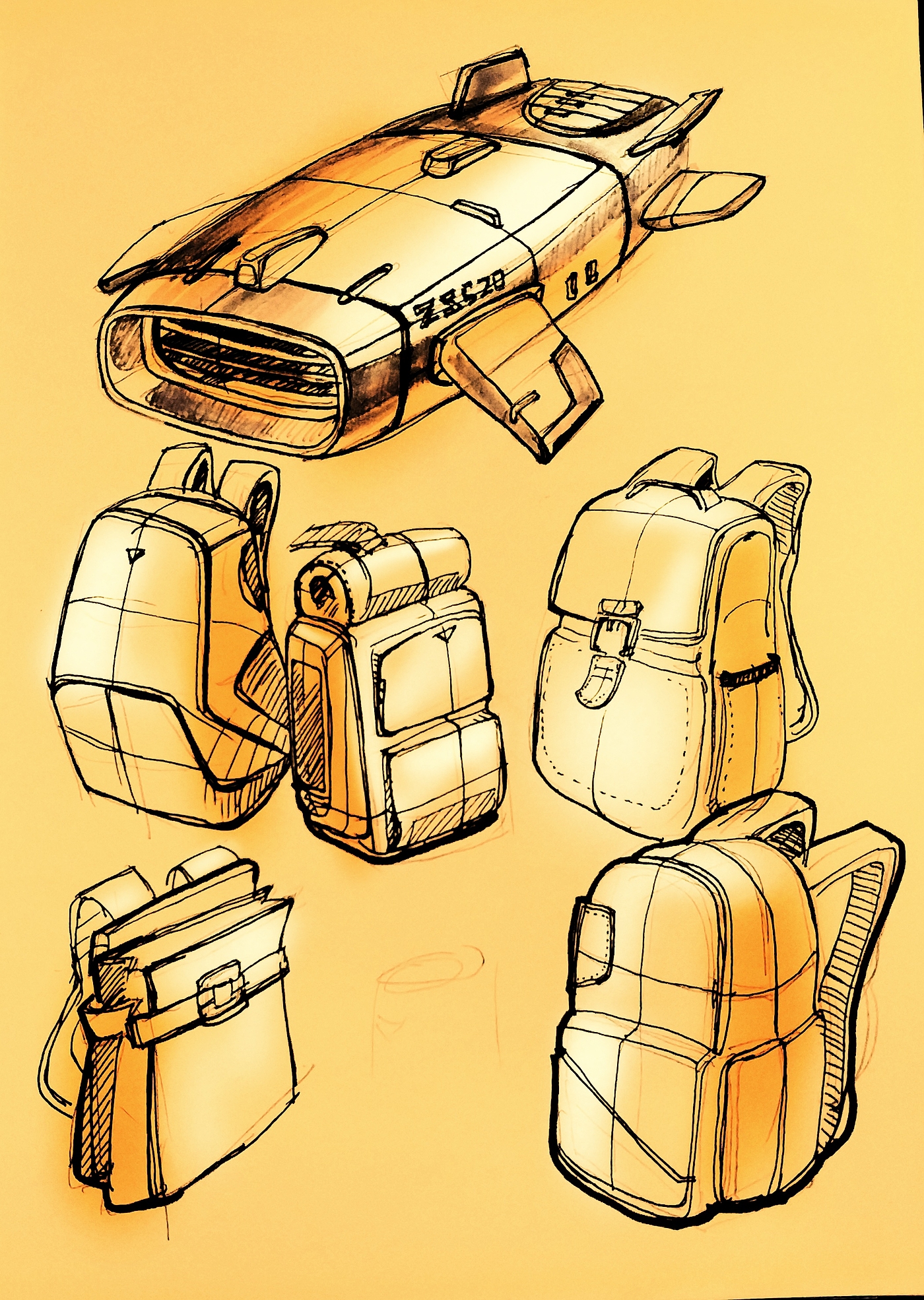 small home appliances，Sketch exercise，