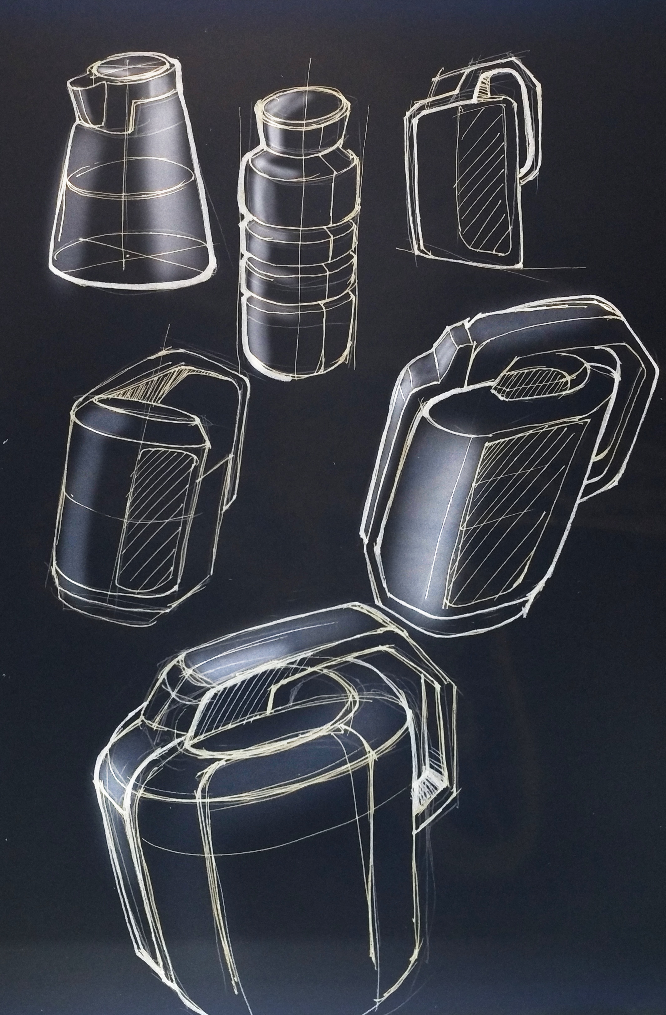 small home appliances，Sketch exercise，