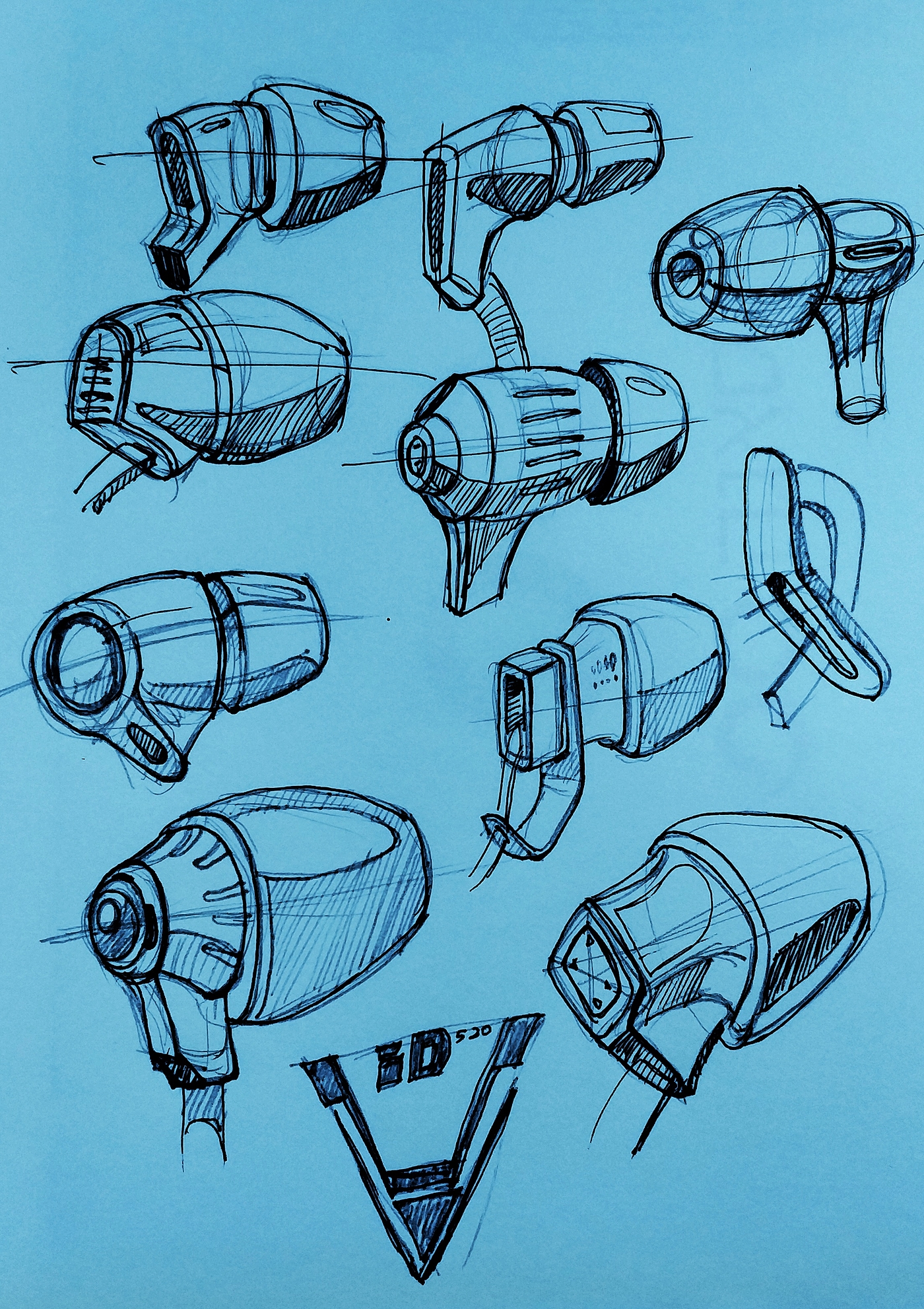 small home appliances，Sketch exercise，