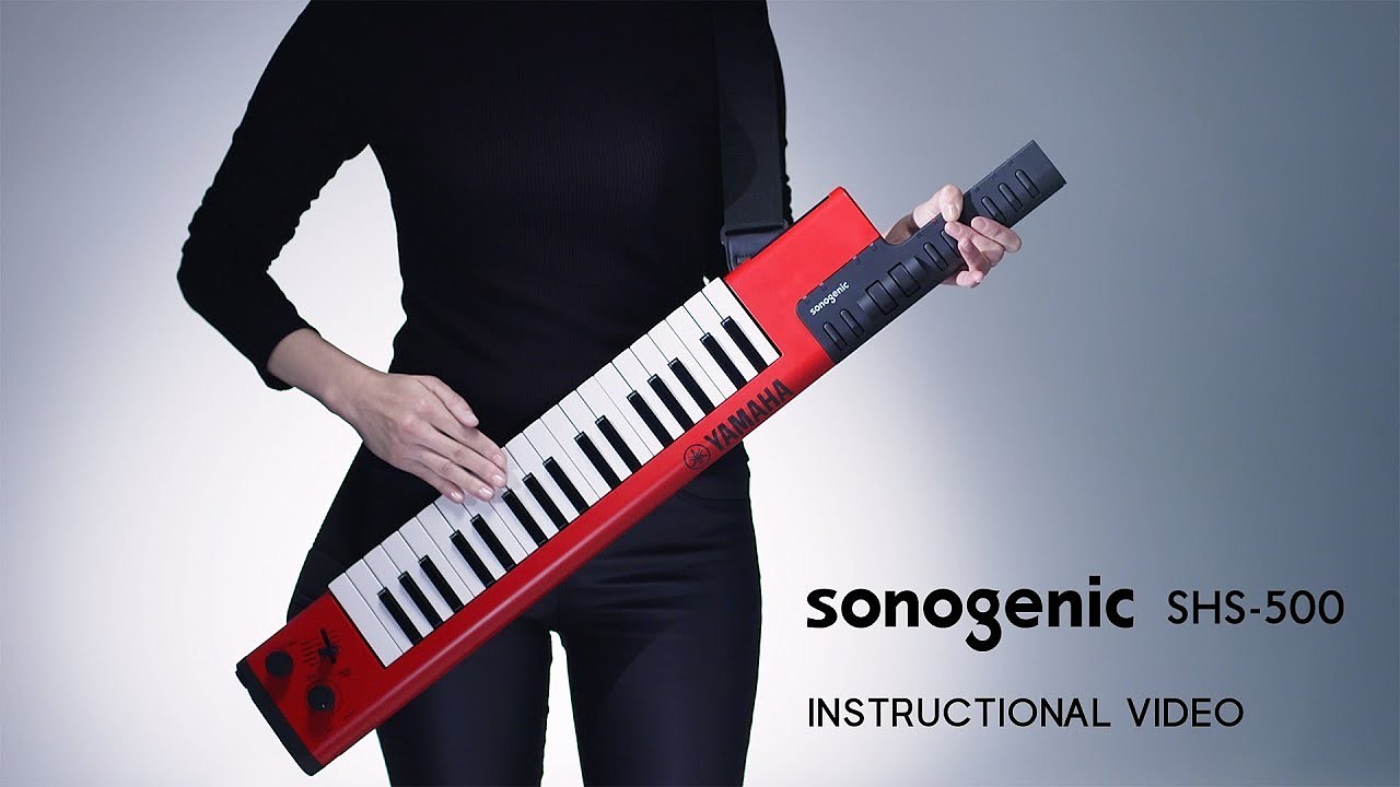 Sonogenic SHS-500，肩背键盘，乐器，2020红点产品设计大奖，