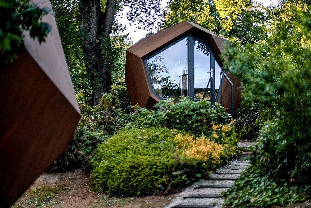 polygon，Wooden house，natural，Architectural design，