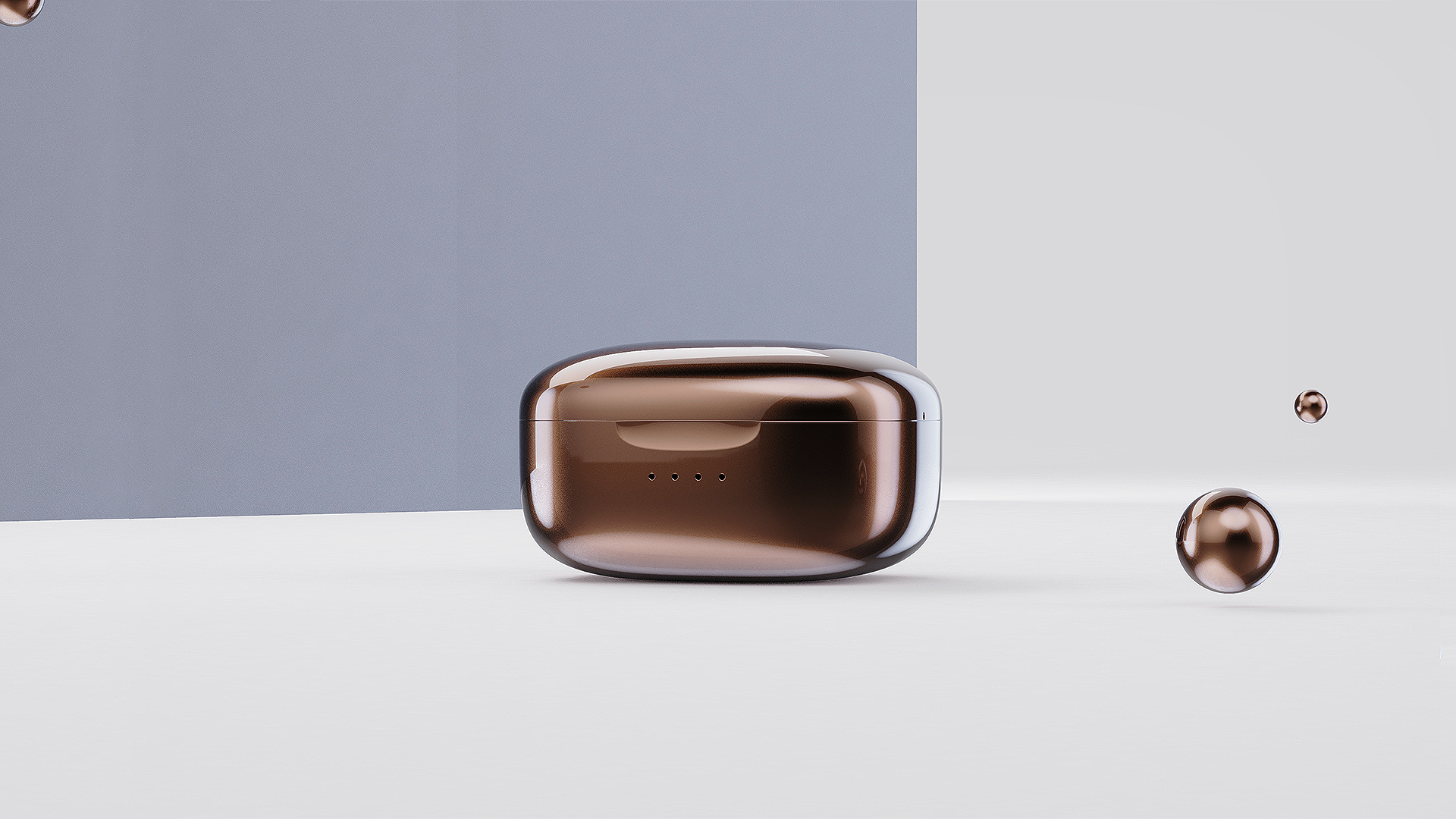 tws，Bluetooth headset design，Render，