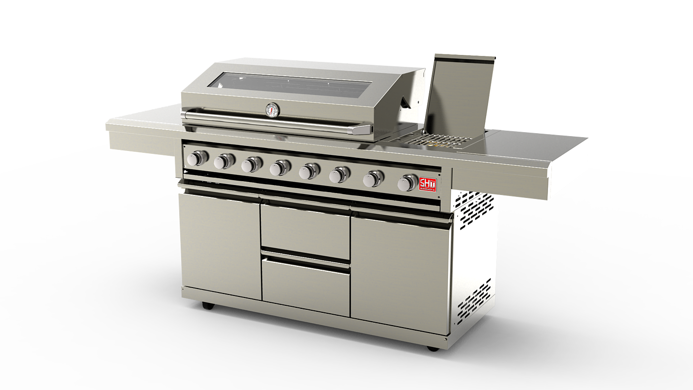 grill，烧烤架，烧烤炉，原创设计，