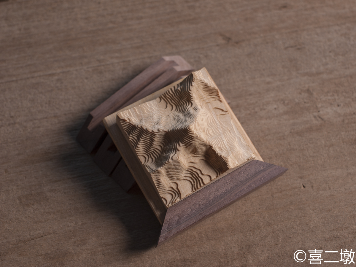 Arts and Crafts，Ornaments，woodwork，terrain，Gongga Mountain，