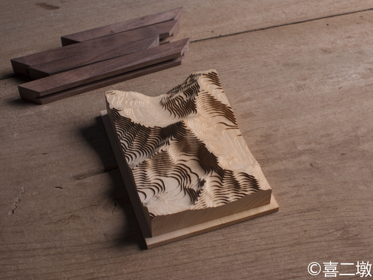 Arts and Crafts，Ornaments，woodwork，terrain，Gongga Mountain，