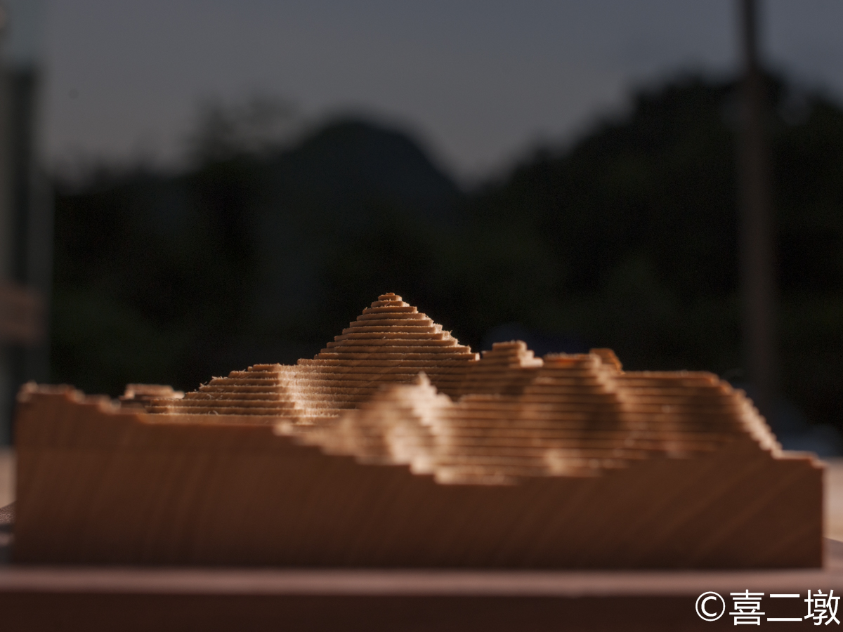 Arts and Crafts，Ornaments，woodwork，terrain，Gongga Mountain，
