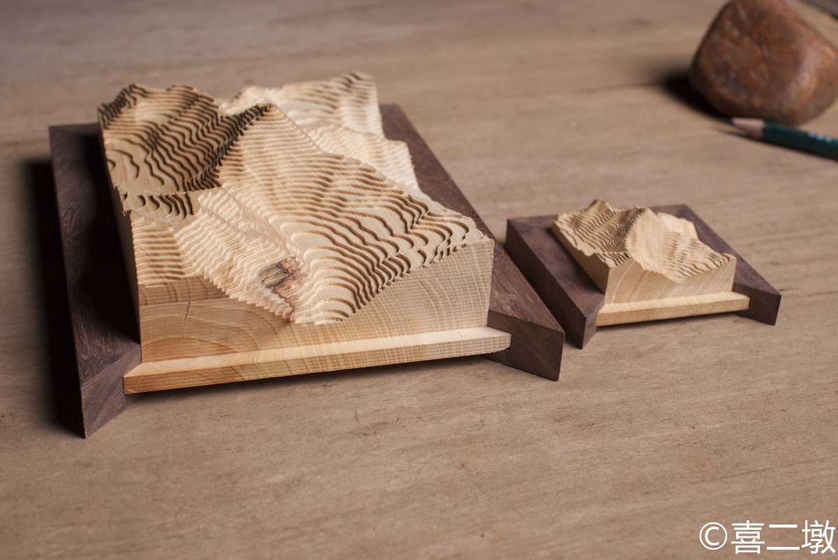 Arts and Crafts，Ornaments，woodwork，terrain，Gongga Mountain，