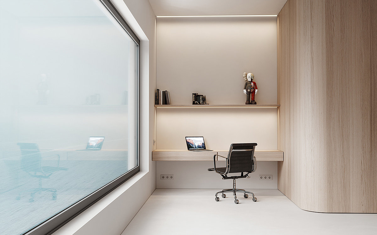 residence，seaview room，indoor，Minimalism，