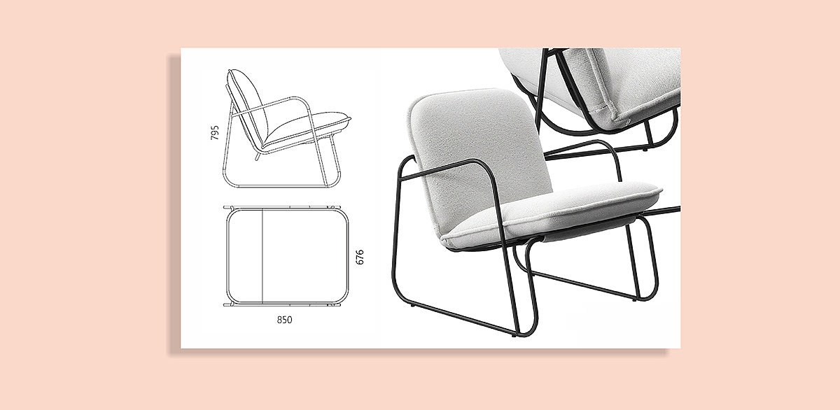 Armchair，Simplicity，furniture，office，