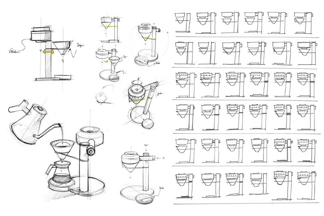 Coffee machine，Grinding machine，simple，fine，