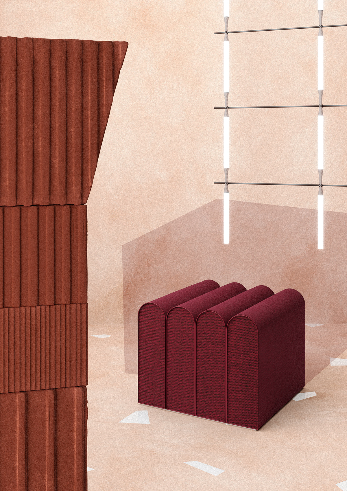 Set design，Art，abstract，Render，