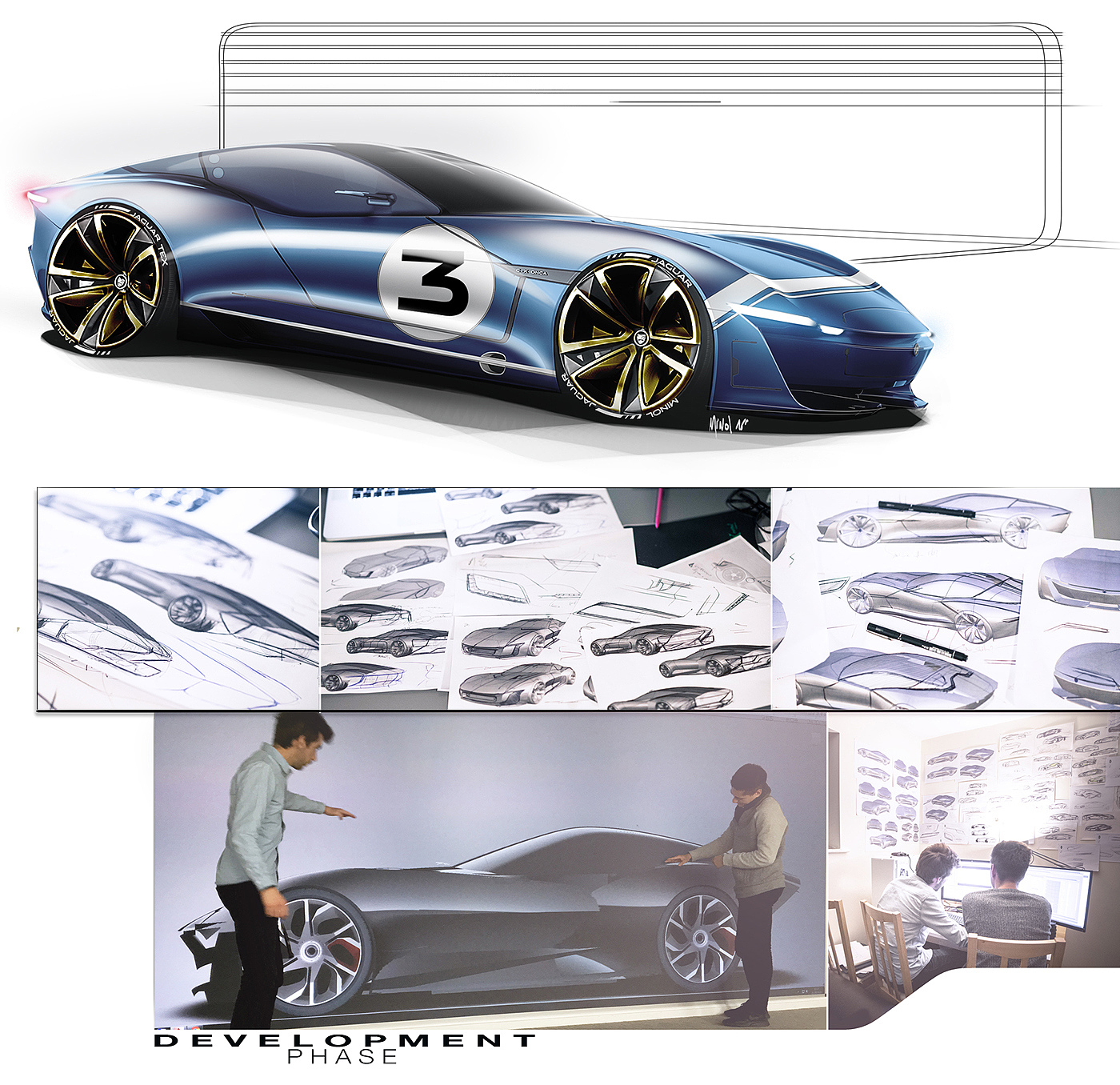 Automatic design，conceptual design，Visual design，Sports car，industrial design，
